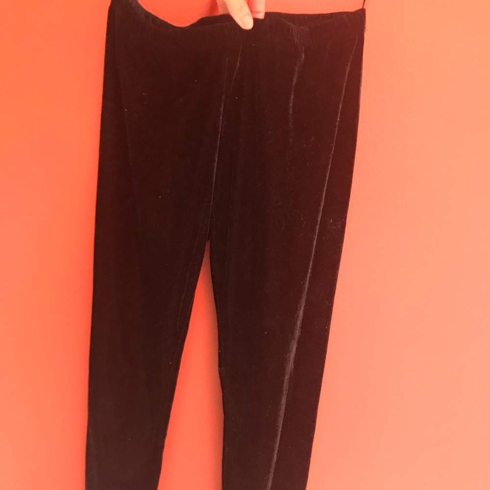 Black Velvet leggings